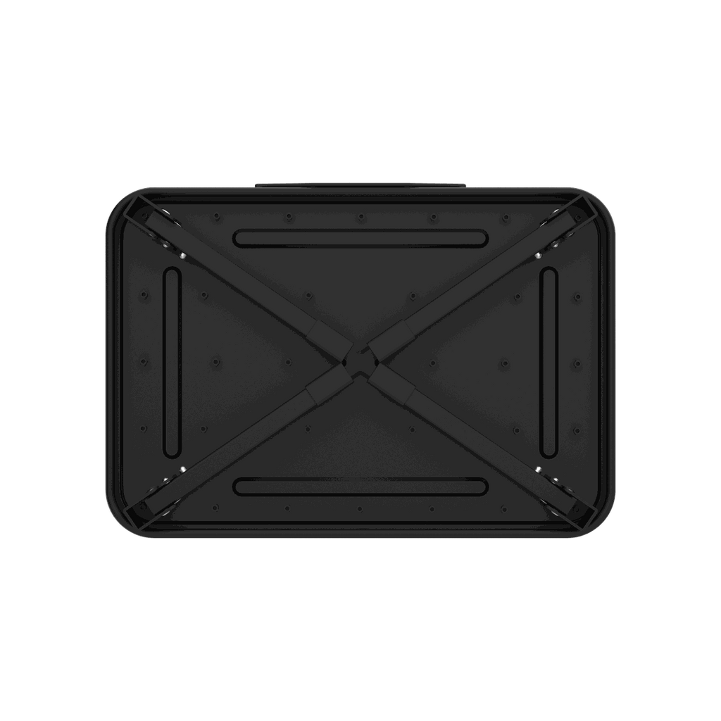 BLACK FLAT chiuso: 4 cm di spessore