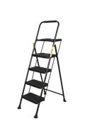 TRITTLEITER BLACK MAX "PLUS" 4 STUFEN MIT WERKZEUGABLAGE